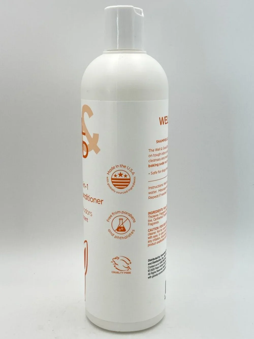 Well & Good by Petco Deodorizing 2-in-1 Dog Shampoo & Conditioner 16 oz - New